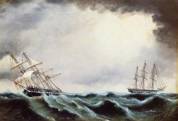 詹姆斯 E 巴特斯沃思 Two Clipper Ships 詹姆斯 E 巴特斯沃思 Two Clipper Ships